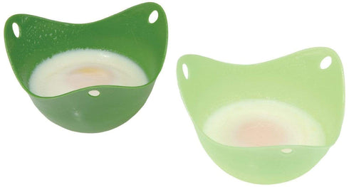 AussieSuperStore Homeware Supplies Egg Poachers and Fried Egg Silicone Rings Perfect Egg Frying Pack CBEGGKIT